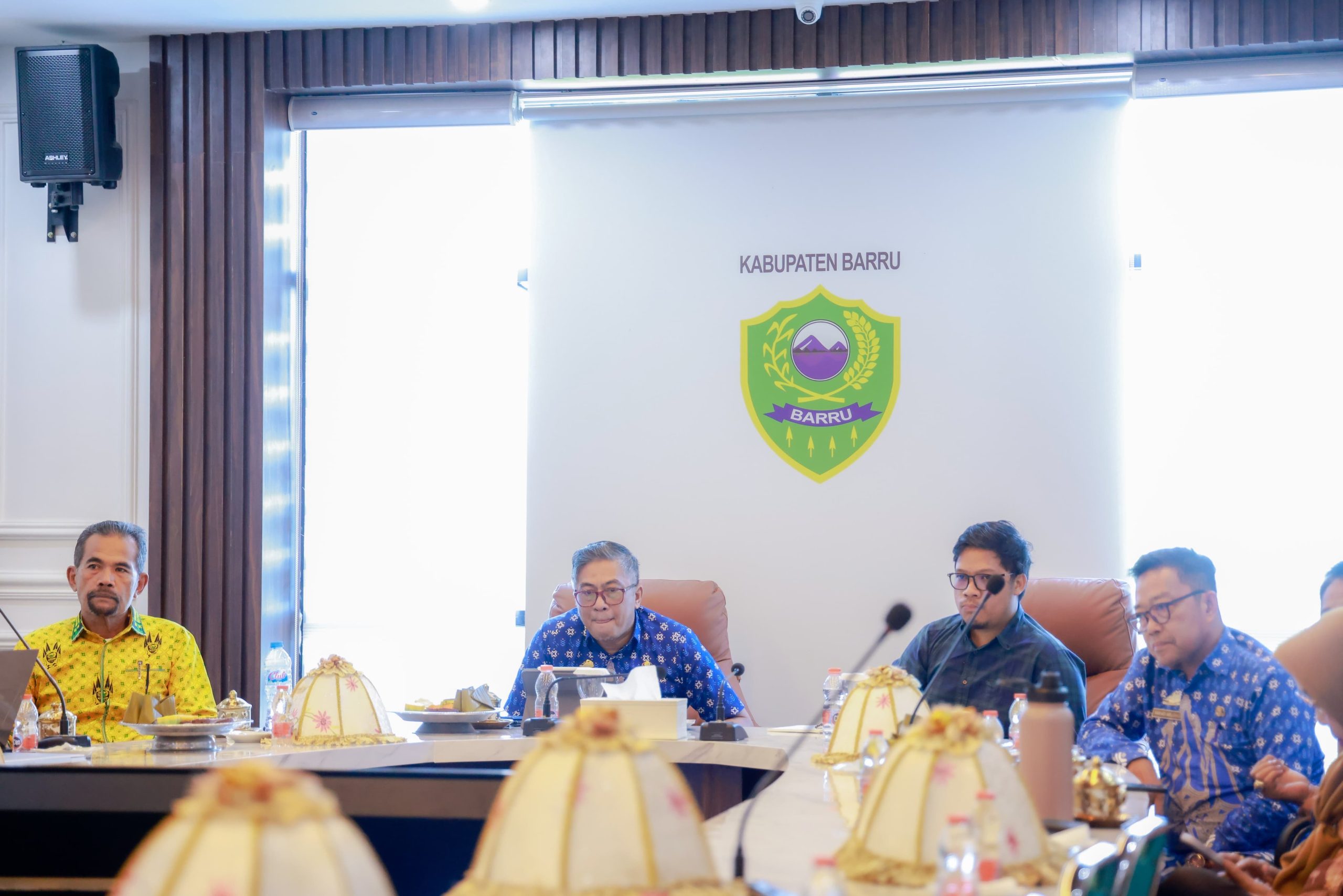 Wakil Bupati Barru Ikuti Entry Meeting Pemeriksaan LKPD oleh BPK RI via Virtual