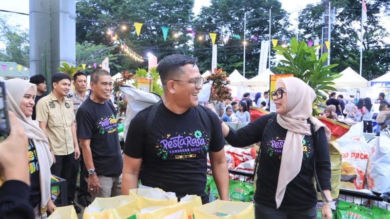 Kapolres Barru AKBP Ananda Fauzi Harahap Hariri Peresmian Pesta Rasa Ramadhan Series