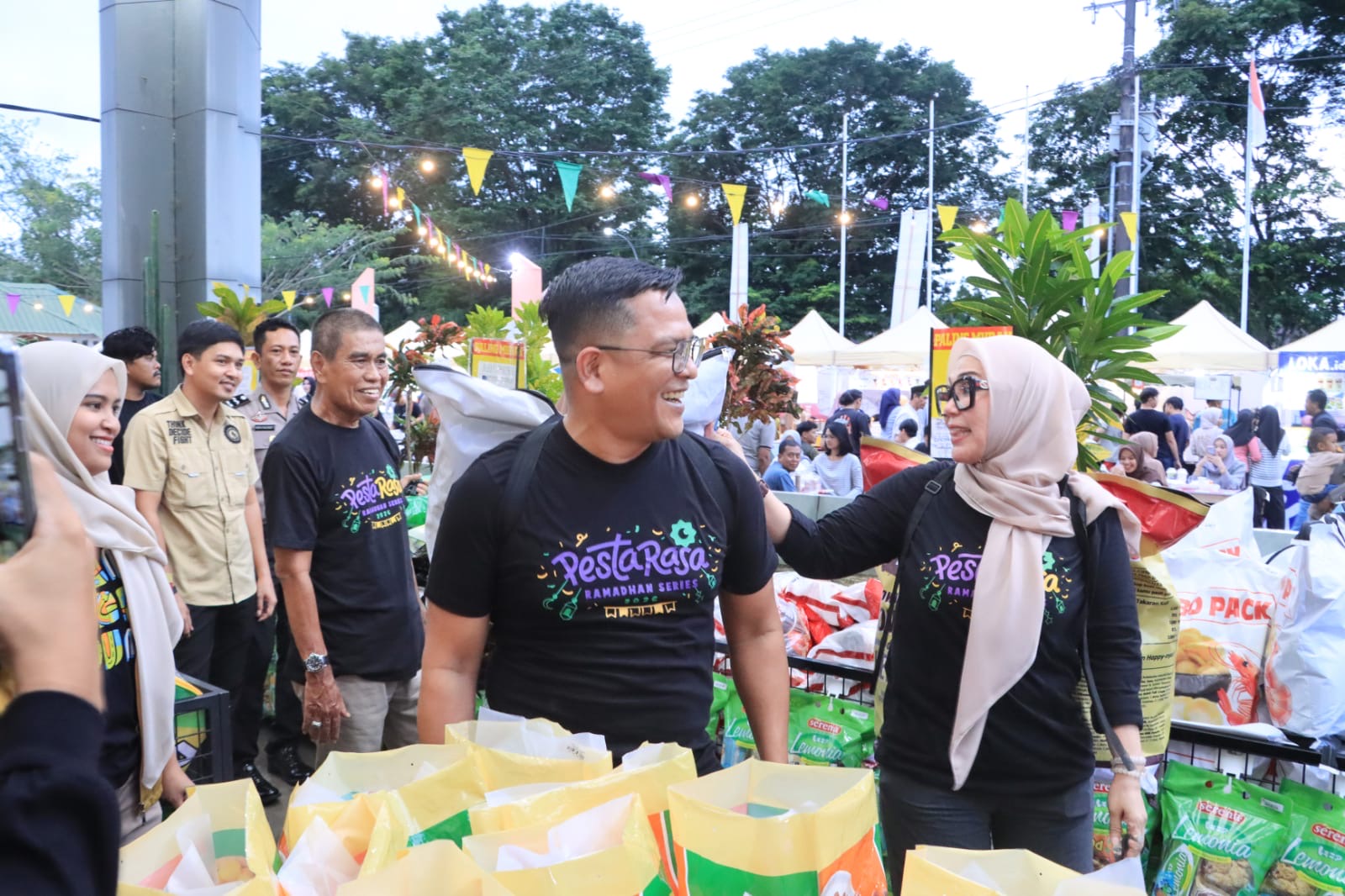 Kapolres Barru AKBP Ananda Fauzi Harahap Hariri Peresmian Pesta Rasa Ramadhan Series
