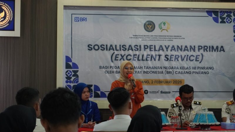 Penguatan Budaya Pelayanan Prima, Komitmen Nyata Rutan Pinrang Menuju Wilayah Birokrasi Bersih dan Melayani