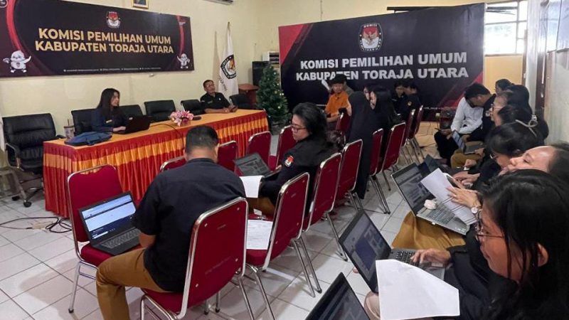 KP2KP Makale Dampingi Pegawai KPU Toraja Utara Laporkan SPT Tahunan via Coretax