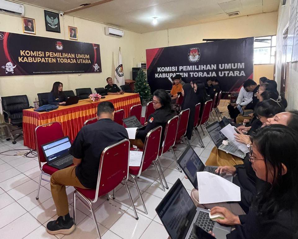 KP2KP Makale Dampingi Pegawai KPU Toraja Utara Laporkan SPT Tahunan via Coretax