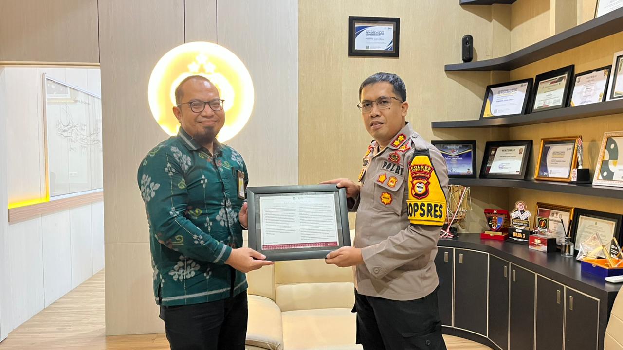 Perkuat Sinergitas, Pajak Masamba Audiensi dengan Polres Luwu Utara