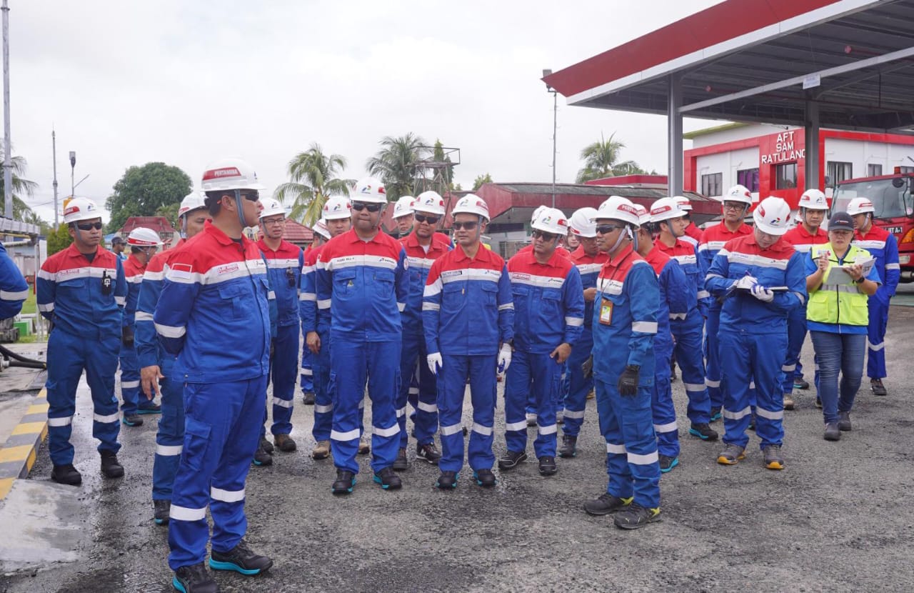 Pastikan Kesiapan Operasional Jelang Ramadan 2026, Direksi Pertamina Tinjau AFT Sam Ratulangi