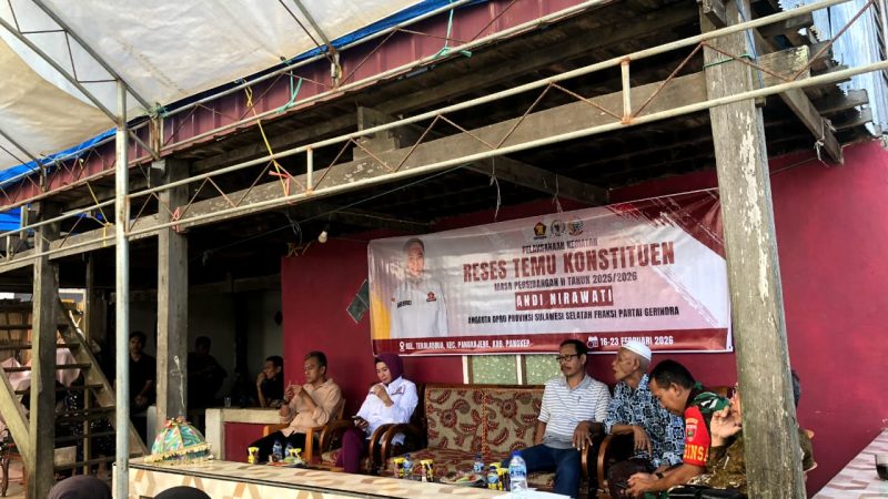 Reses Andi Nirawati di Pangkep, Tampung Sejumlah Aspirasi Warga di Kelurahan Tekolabbua