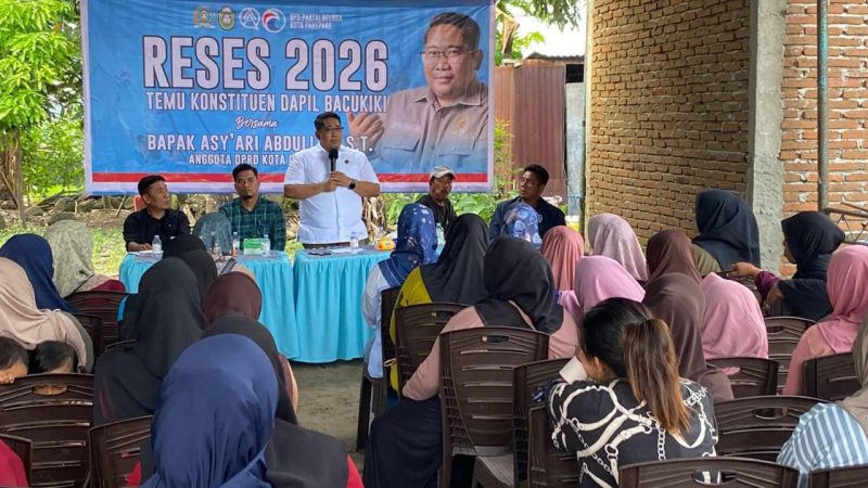 Reses Asy’ari Abdullah di Dapil Bacukiki, Warga Keluhkan soal Kebersihan Lingkungan