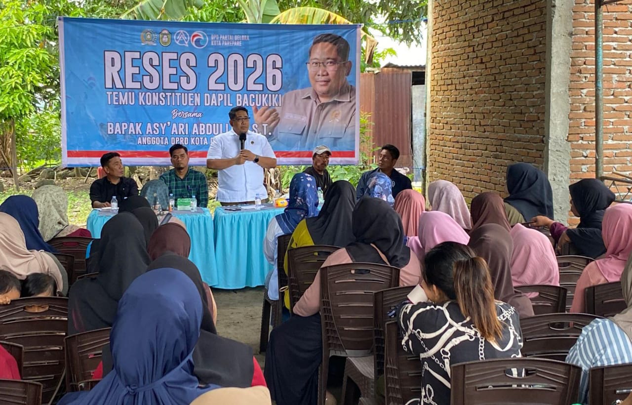 Reses Asy’ari Abdullah di Dapil Bacukiki, Warga Keluhkan soal Kebersihan Lingkungan