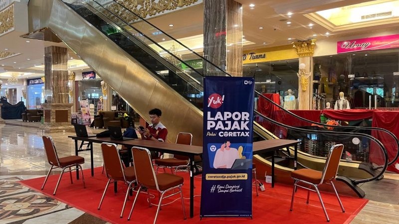 KPP Pratama Maros Buka Pojok Pajak di Grand Mall, Mudahkan WP Lapor SPT Tahunan
