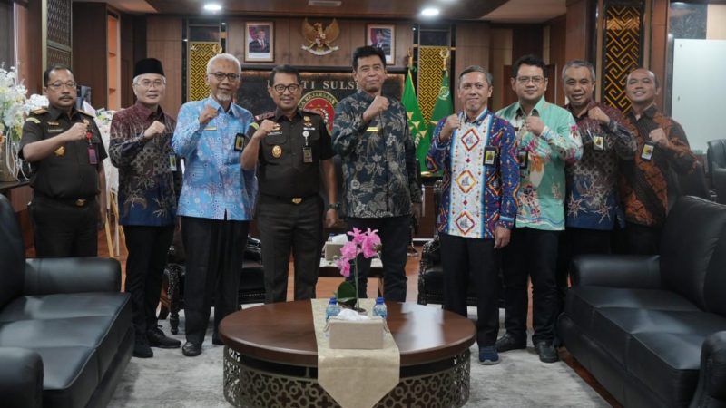 Audiensi DJP Sulselbartra–Kejati Sulsel, Dorong Efektivitas Penegakan Hukum Pajak