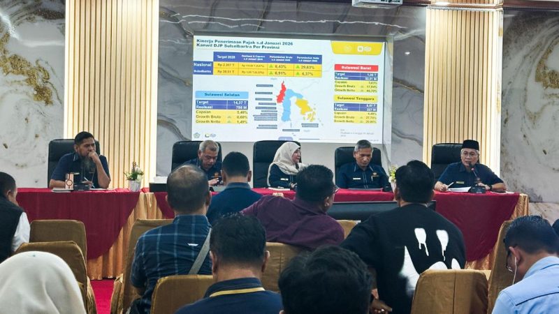 Kemenkeu Satu Sulsel Rilis Kinerja APBN Awal Tahun 2026