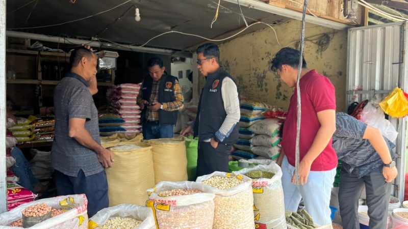 Satgas Pangan Polres Barru Pastikan Stok Bahan Pokok Stabil di Pasaran Selama Ramadan