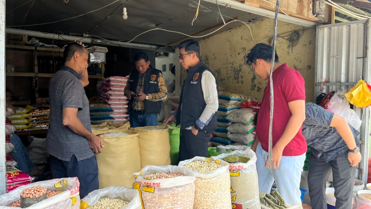 Satgas Pangan Polres Barru Pastikan Stok Bahan Pokok Stabil di Pasaran Selama Ramadan