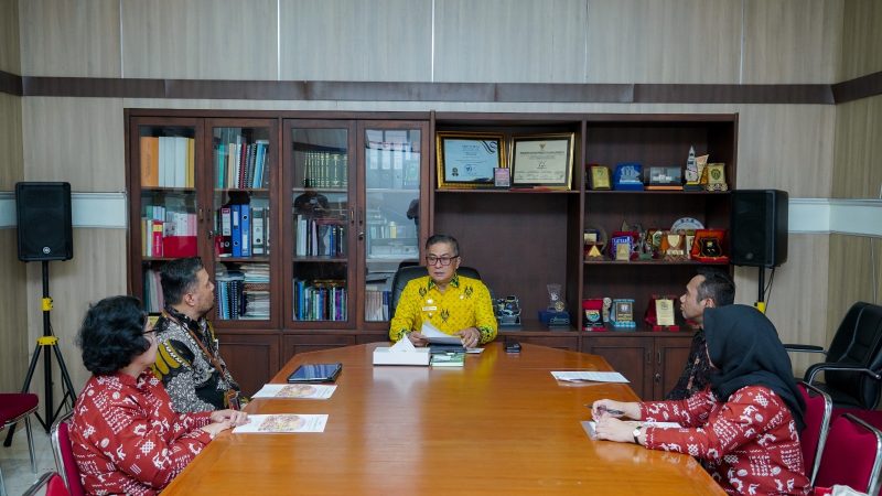 Wakil Bupati Barru Terima Audiensi Jajaran Kantor Urusan Internasional Unhas