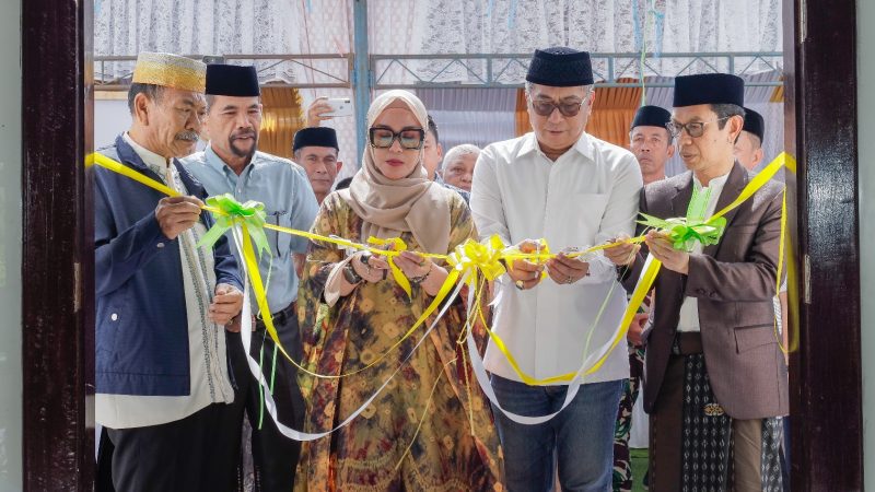 Bupati Barru Resmikan Penggunaan Masjid Masjid HM Rusdi Abdullah di Lompo Riaja