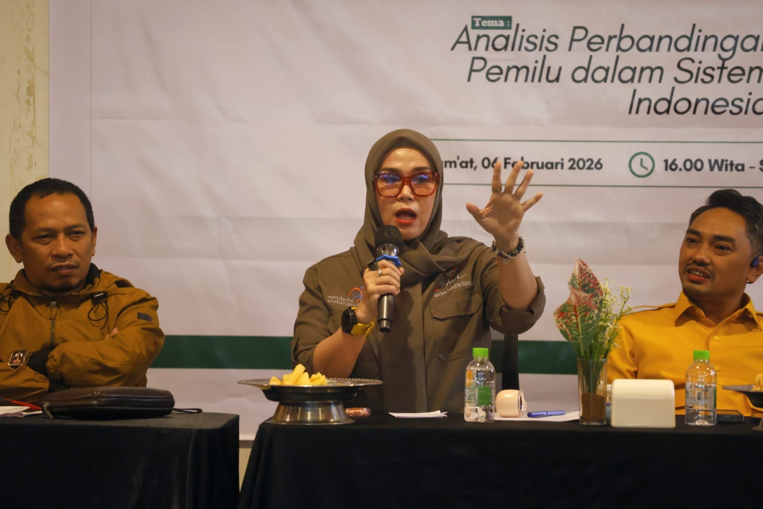 Bupati Barru Didaulat Jadi Narsum Diskusi Publik HMI Cabang Makassar