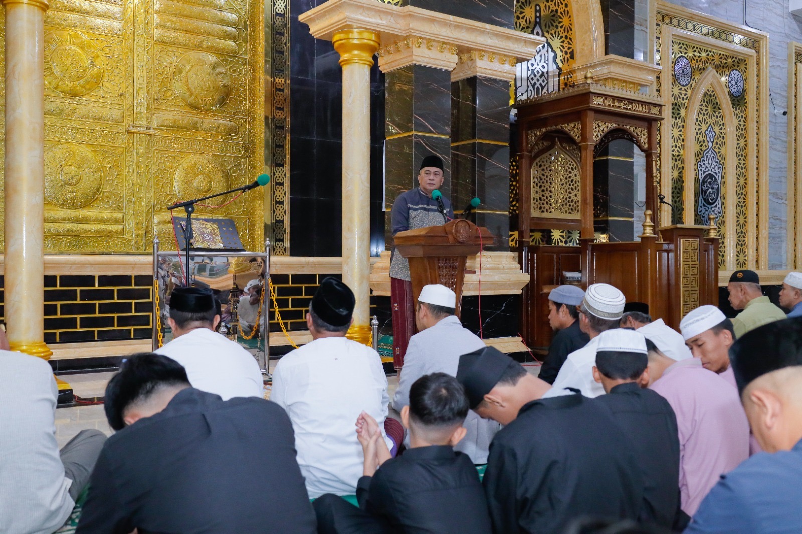 Wakil Bupati Barru Safari Ramadan ke-15 di Masjid Besar Taqwa Palanro