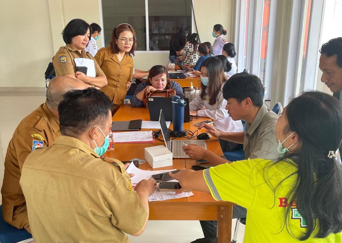 KPP Pratama Palopo dan KP2KP Makale Gelar Pojok Pajak di RSUD Lakipadada Tana Toraja