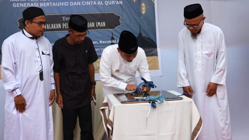 Tasming Hamid Resmikan Masjid Anas Bin Malik dan SIT An Naas, Ajak Masyarakat Makmurkan Masjid di Bulan Ramadan