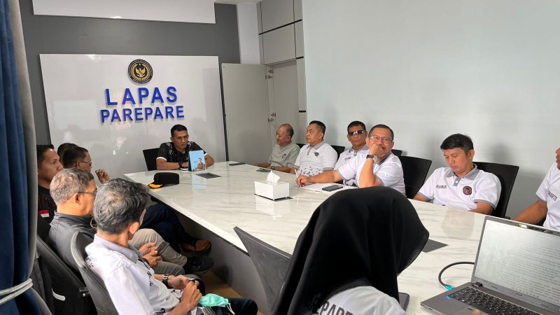 Lapas Parepare Gelar Rapat Persiapan Hari Raya Idulfitri 1447 Hijriah