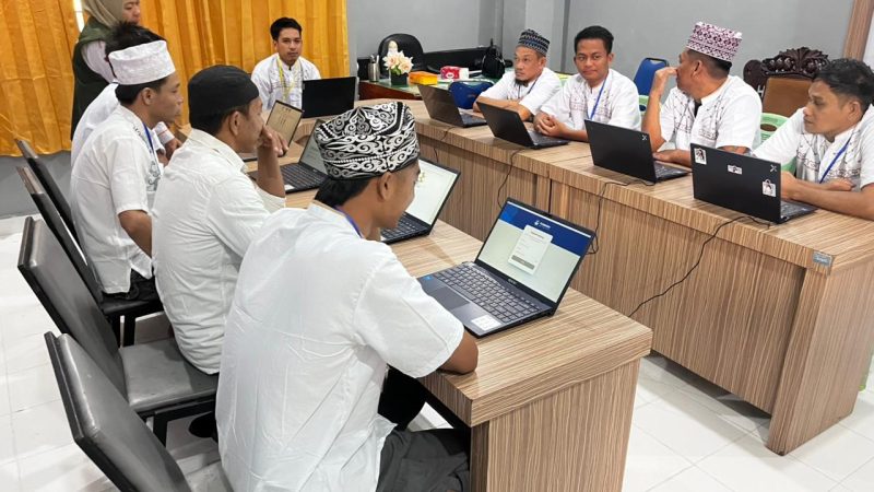 Warga Binaan Lapas Parepare Ikuti Simulasi Tes Kemampuan Akademik secara Online