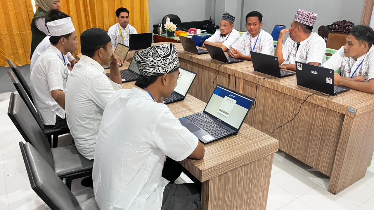 Warga Binaan Lapas Parepare Ikuti Simulasi Tes Kemampuan Akademik secara Online