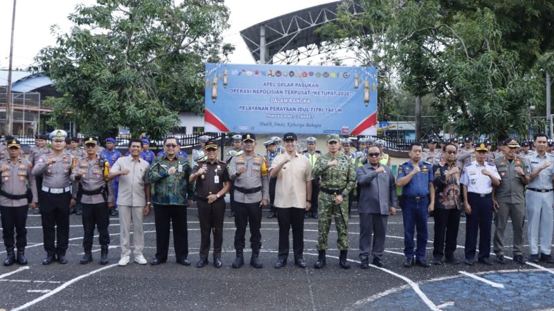 Polres Pangkep Gelar Apel Operasi Ketupat 2026, Siap Amankan Mudik Lebaran