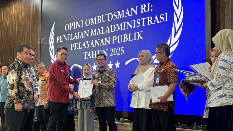 Parepare Raih Opini Kualitas Tinggi dari Ombudsman RI atas Penilaian Pelayanan Publik 2025