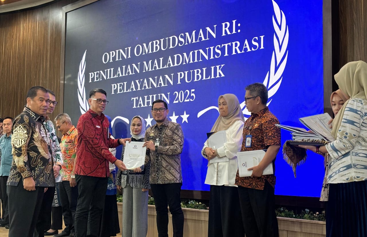 Parepare Raih Opini Kualitas Tinggi dari Ombudsman RI atas Penilaian Pelayanan Publik 2025
