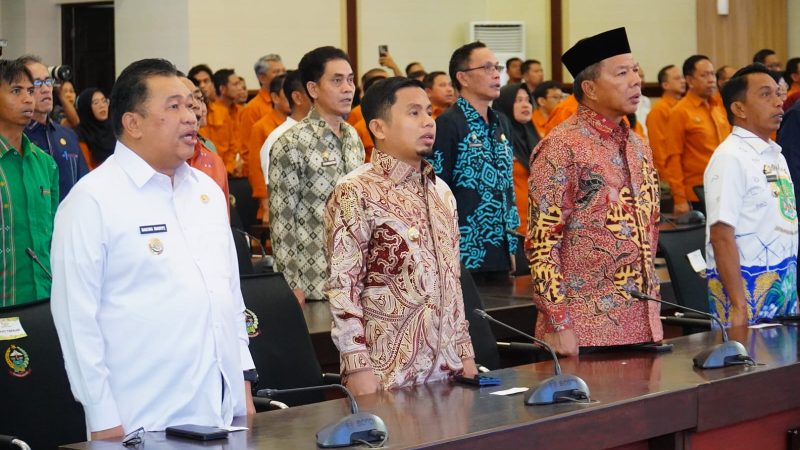 Tasming Hamid Hadiri Penandatanganan MoU Statistik di Kantor Gubernur Sulsel, Perkuat Pembangunan Berbasis Data