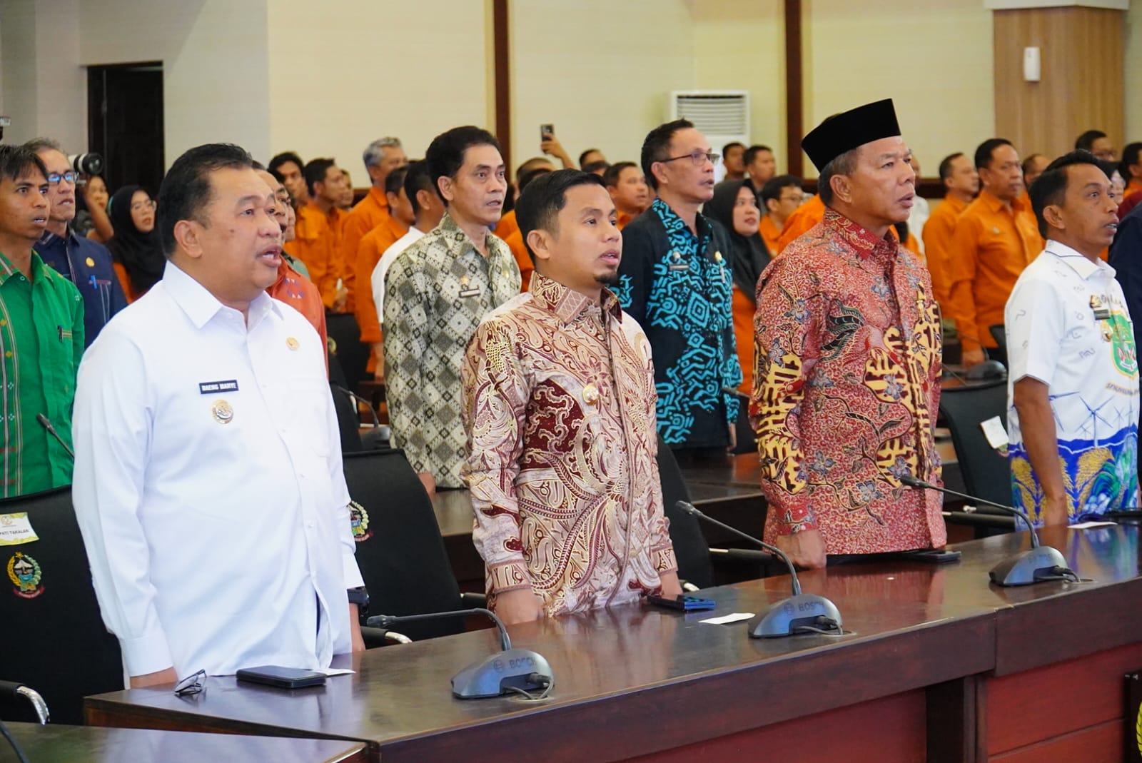 Tasming Hamid Hadiri Penandatanganan MoU Statistik di Kantor Gubernur Sulsel, Perkuat Pembangunan Berbasis Data