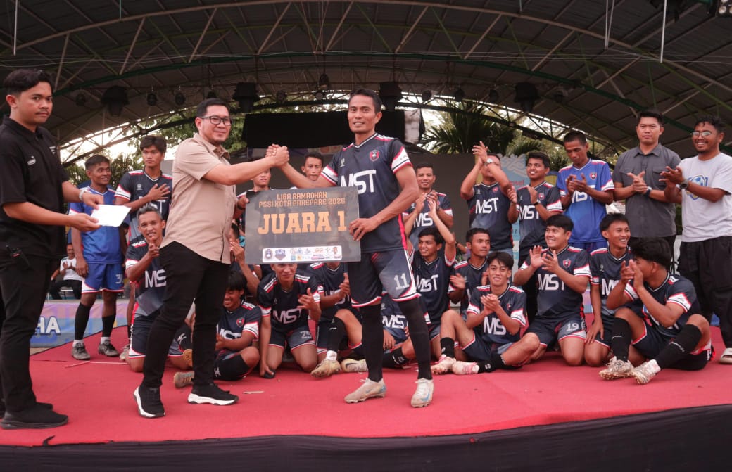Sekda Hamka Tutup Liga Ramadan 2026: Apresiasi Askot PSSI Parepare yang Sukses Gelar Turnamen Sepakbola
