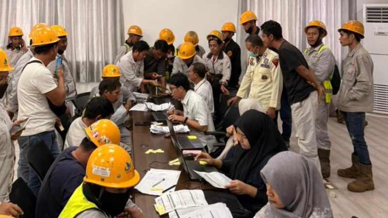 384 Wajib Pajak Aktivasi Akun Coretax dan Lapor SPT di Smelter Nikel PT VDNI