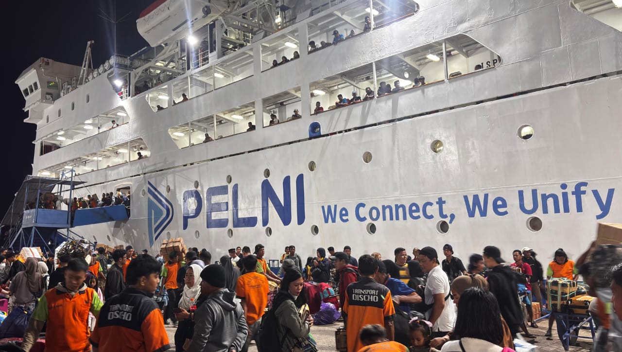 Kebijakan WFA Dimulai, PELNI Catat Lonjakan Penumpang Jelang Puncak Arus Mudik Lebaran