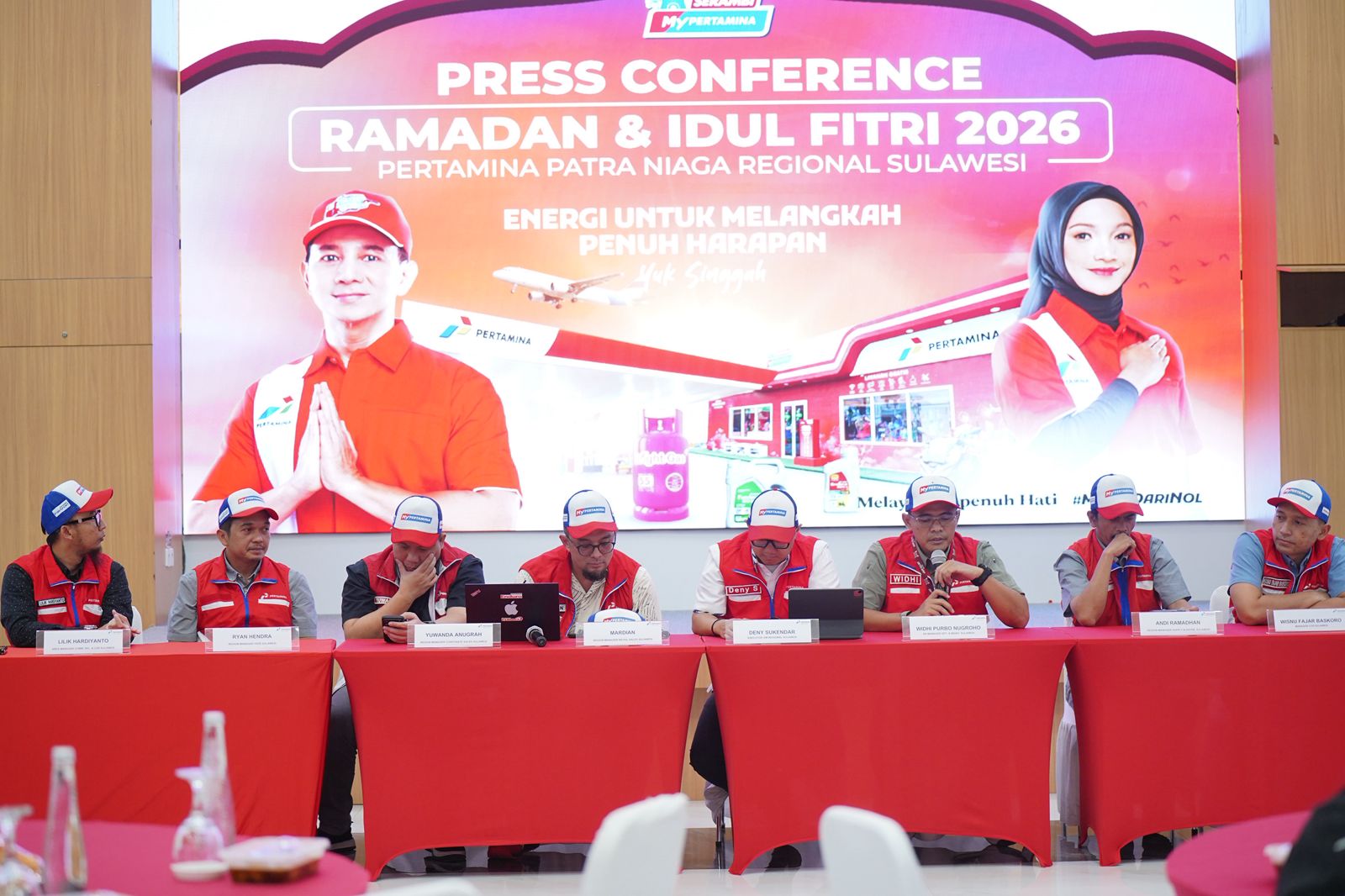 Pertamina Sulawesi Gelar Konferensi Pers Kesiapan Energi Jelang Idulfitri 1447 H