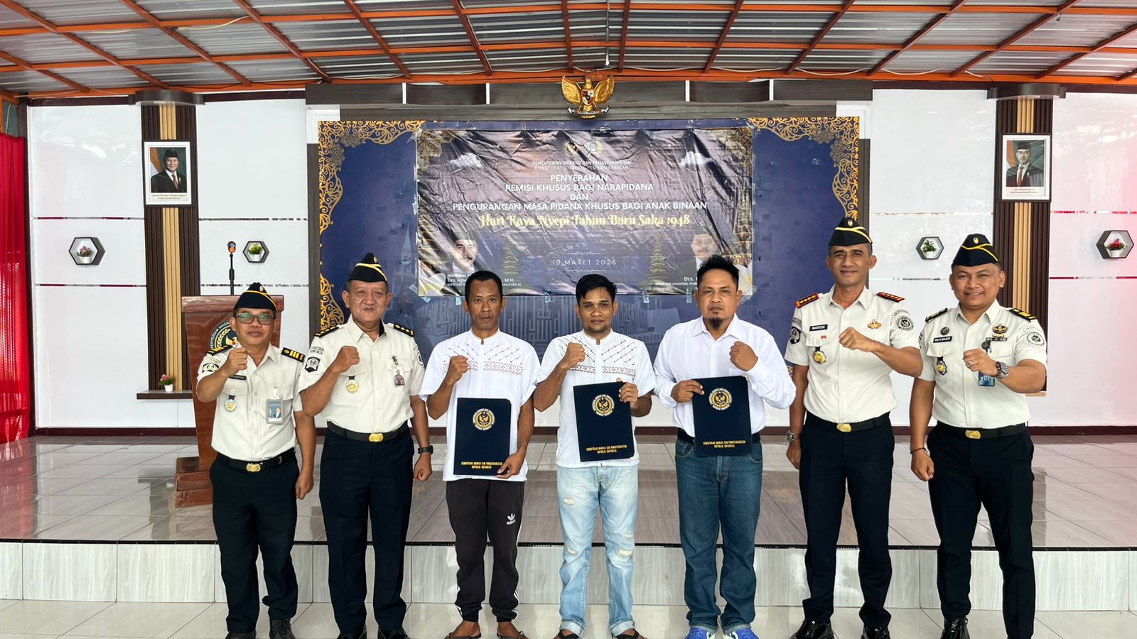Empat Warga Binaan Lapas Parepare Nikmati Remisi Khusus Nyepi 2026