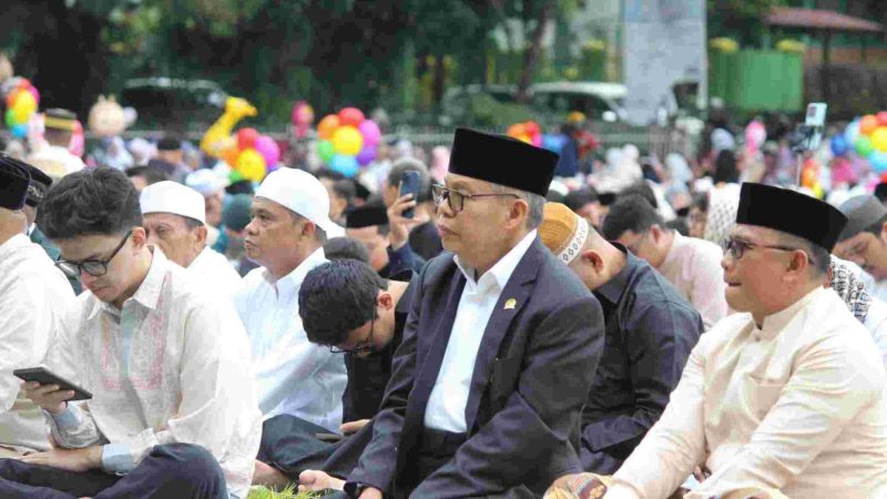 Taufan Pawe Salat Id di Sumpang Minangae, Pererat Silaturahmi dengan Warga