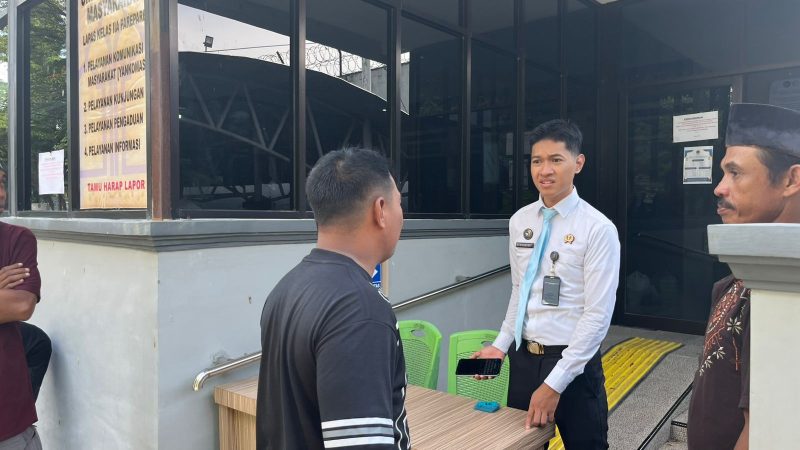Lapas Parepare Berikan Layanan Kunjungan Idulfitri bagi Keluarga WBP