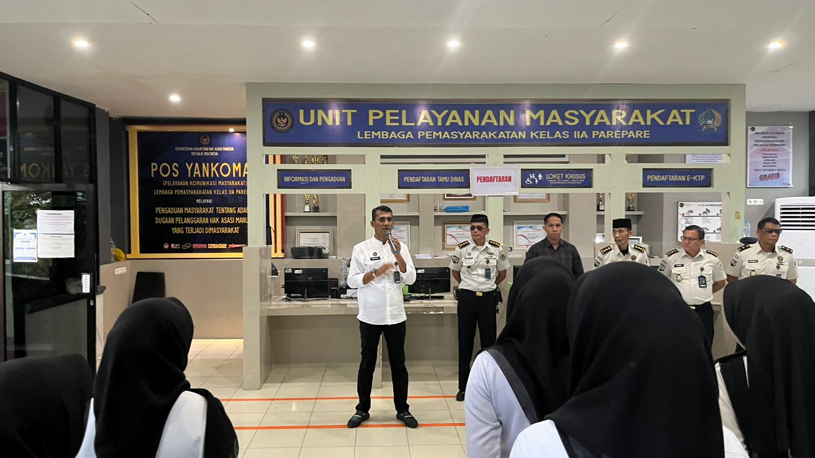 Hari Kedua Layanan Kunjungan Idulfitri, Lapas Parepare Layani 510 Pengunjung