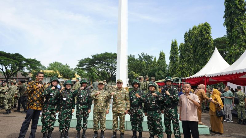 Wali Kota Parepare Semangati ASN Ikuti Latsarmil Komcad di Rindam XIV/Hasanuddin