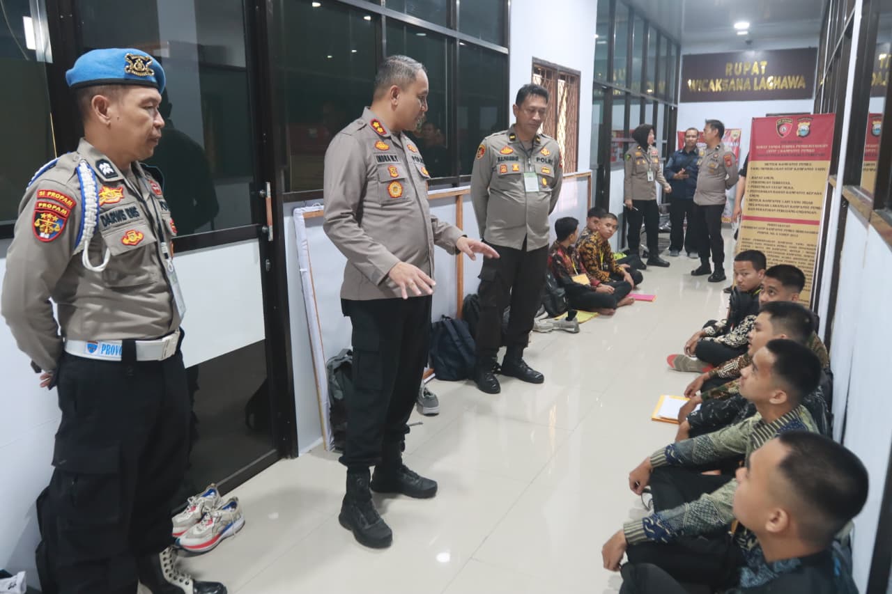 Verifikasi Awal Casis Polri di Parepare Diikuti 72 Peserta, Kapolres Tekankan Transparansi dan Anti Calo