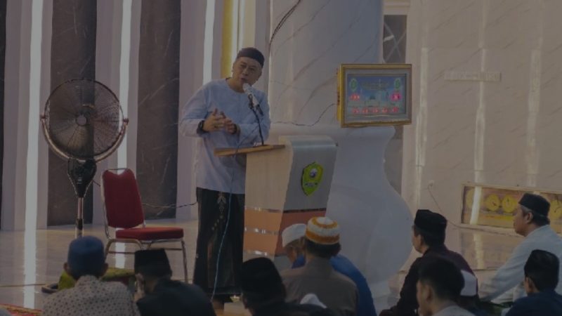 Safari Ramadan di Masjid Lasinri, Wakil Bupati Barru Imbau Jangan Biarkan Masjid Sepi Dari Aktivitas