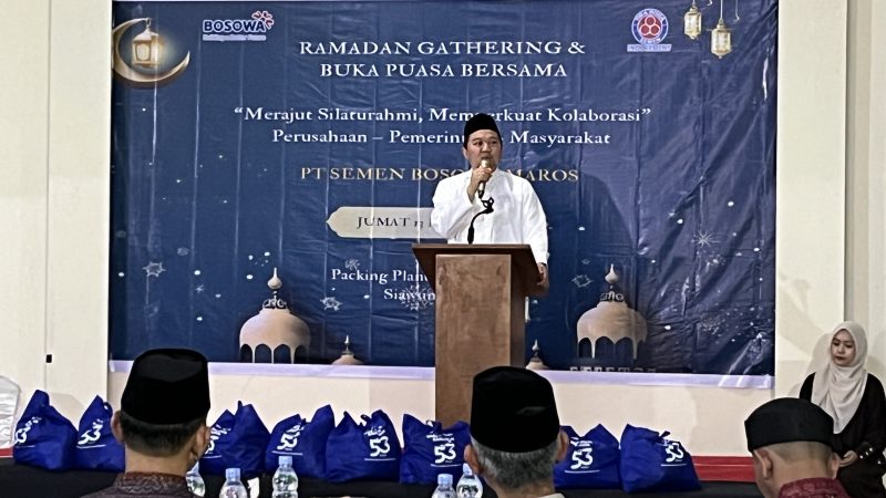 Bosowa Corporindo Gelar Buka Puasa Bersama & Salurkan Ribuan Paket Bantuan Sembako Untuk Masyarakat Barru