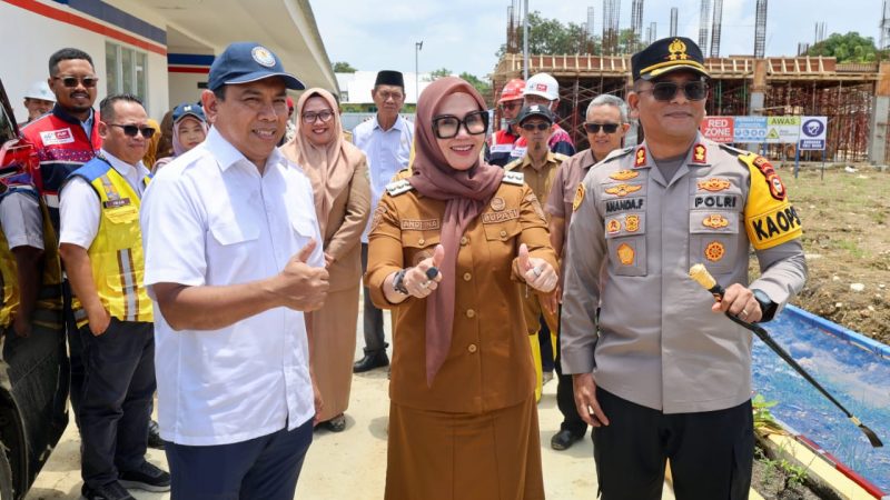 Bupati Barru Dampingi Asisten Deputi Kemenko Tinjau Progres Pembangunan Sekolah Rakyat di Lawallu