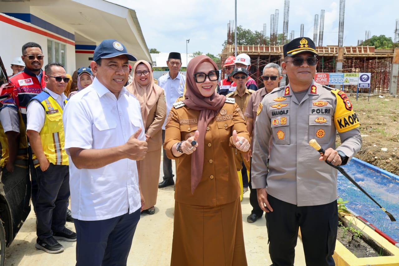 Bupati Barru Dampingi Asisten Deputi Kemenko Tinjau Progres Pembangunan Sekolah Rakyat di Lawallu