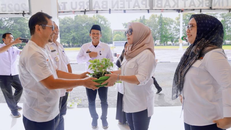 Andi Ina Luncurkan Gerakan Tanam Cabai Bagi ASN di Lingkungan Pemkab Barru