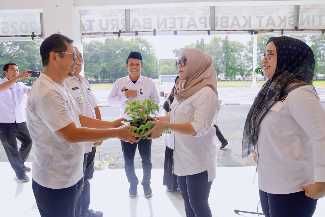 Andi Ina Luncurkan Gerakan Tanam Cabai Bagi ASN di Lingkungan Pemkab Barru
