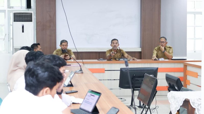 Sekda Barru Pimpin Rapat Koordinasi Pelaksanaan Program Makan Bergizi Gratis