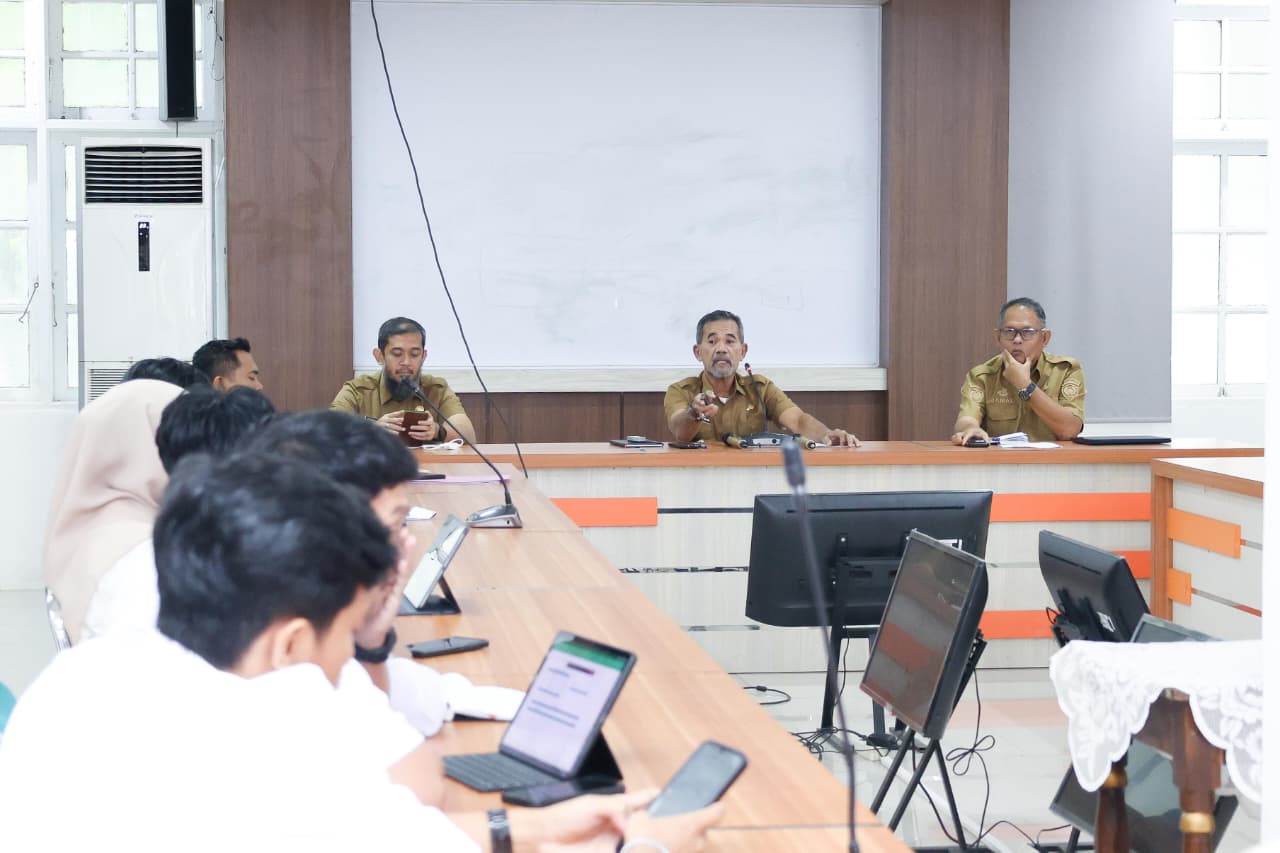 Sekda Barru Pimpin Rapat Koordinasi Pelaksanaan Program Makan Bergizi Gratis