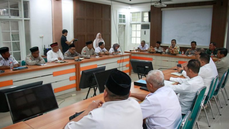 Plh Sekda Barru Pimpin Rapat Mediasi Perselisihan Tempat Pelaksanaan Salat Id di Masjid Nurut Tajdid BTN Pepabri