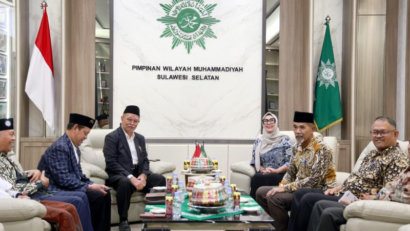 Kawal Penyelesaian Persoalan di Masjid BTN Pepabri, Bupati Barru Audiensi Dengan Pimpinan Muhammadiyah Sulsel